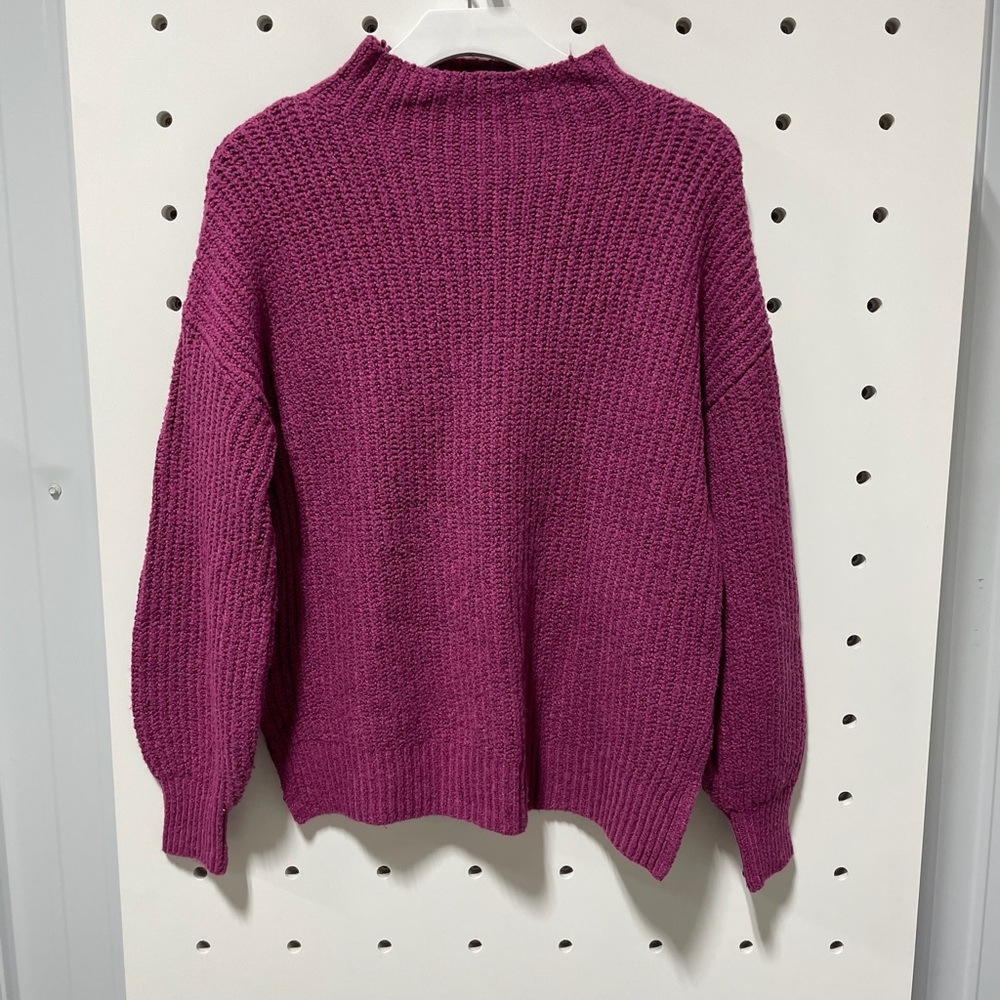 Rachel Zoe fuchsia sweater size XS